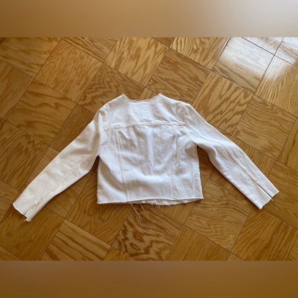 Zara Authentic Denim by TRF White Jacket - Picture 4 of 5